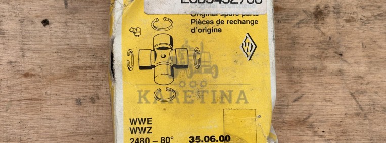 John Deere 680 690-80 690-70 Krzyżak Wału Z Łożyskami LCD9492760-1