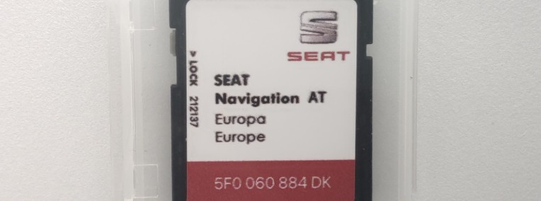 NOWOŚĆ! Karta SD SEAT MIB 1 5F0 EU-1