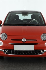 Fiat 500 , Salon Polska, 1. Właściciel, Serwis ASO, VAT 23%, Skóra,-2