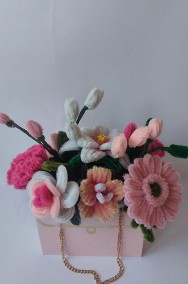 Flowerbox  kompozycja kwiatowa perfumowana prezent dekoracja ORYGINAL NOWOŚĆ!!!-2