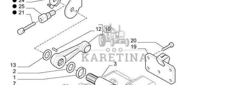 New Holland T6010 Ramię 5165509-1