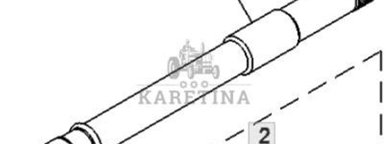 John Deere 8360R Wał Przedniego Napędu CZĘŚCI R227481-1