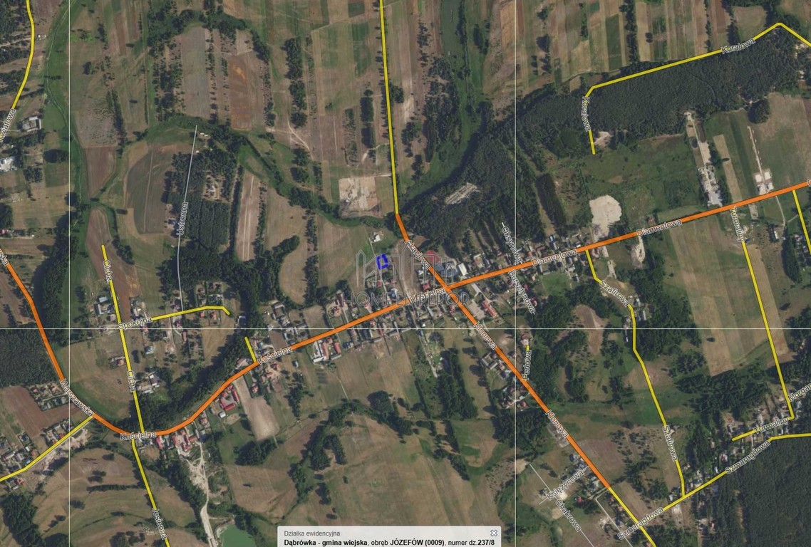 Działka na sprzedaż, 749 m², Dąbrówka Józefów – pohled 5