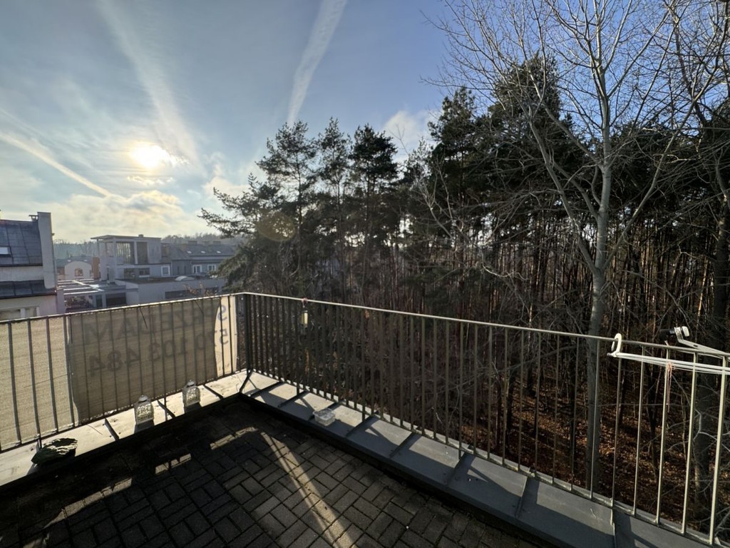 DUŻY TARAS W KONARACH DRZEW/CICHE/GARAŻ - Widok 3