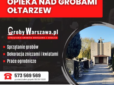 Sprzątanie grobów Ołtarzew, Ożarów Mazowiecki, opieka nad grobami-1