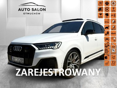 Audi SQ7 MASAZE pneumatyka WENTYLACJA hak skóra PANORAMA laser os skretu MAX-1