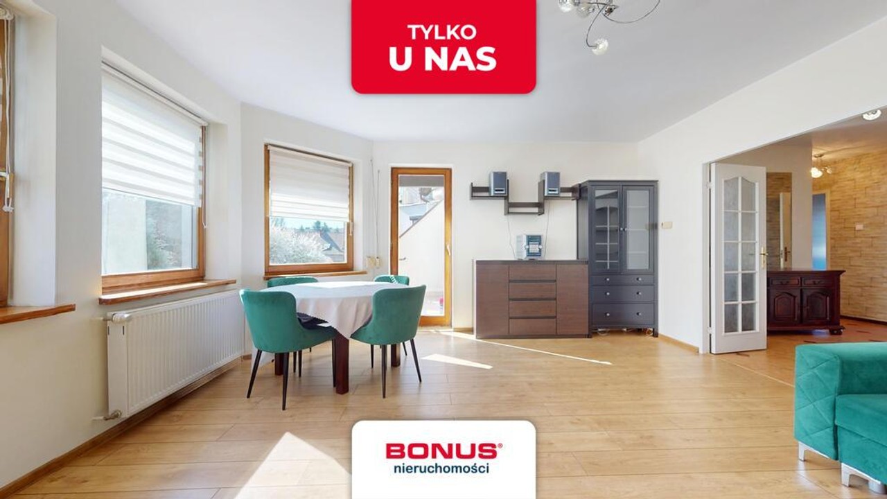 Jasne 3 pokoje 1 p. balkon + miejsce garażowe