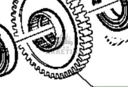 John Deere 6820 6920 6920S Przekładnia Zębata Czołowa Z = 49 CZĘŚCI L152748