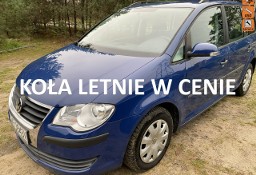 Volkswagen Touran I 1,9 TDI, 5 miejsc, po liftingu, drugie koła, hak, tempomat, isofix