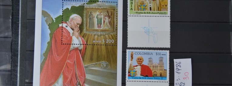 Papież Jan Paweł II Kolumbia II ** Wg Ks Chrostowskiego 82 -1