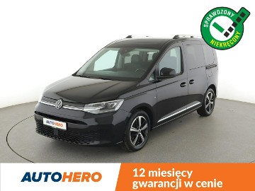 Volkswagen Caddy III FV23 2.0D Automat Style Panorama Navi ACC Grzane Fotele Kamera FullL