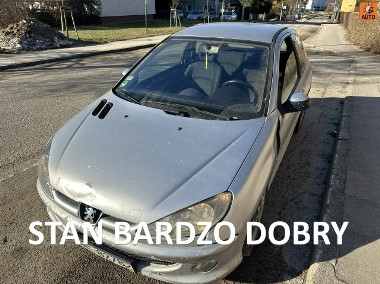 Peugeot 206 I Mocny silnik HDI, przegląd do 2027, alufelgi ,klimatronic, hak-1
