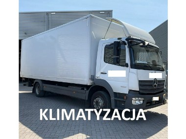 Mercedes-Benz Atego 1223 Euro 6 kontener 18 palet winda klapa Sprowadzony Mercedes Atego 1223 Euro 6 tylko 412tys.km kontener winda ...-1