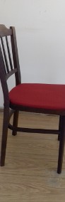 Krzesło gięte drewniane z obiciem, Vintage, do sprzedania-3
