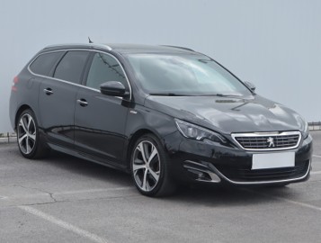 Peugeot 308 II , Automat, Skóra, Klimatronic, Tempomat, Parktronic,