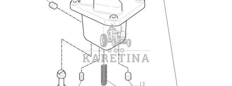 New Holland T6010 T6090 T6070 Zawór sterujący 87306808-1