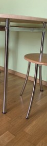 Stół okrągły z krzesłami -4