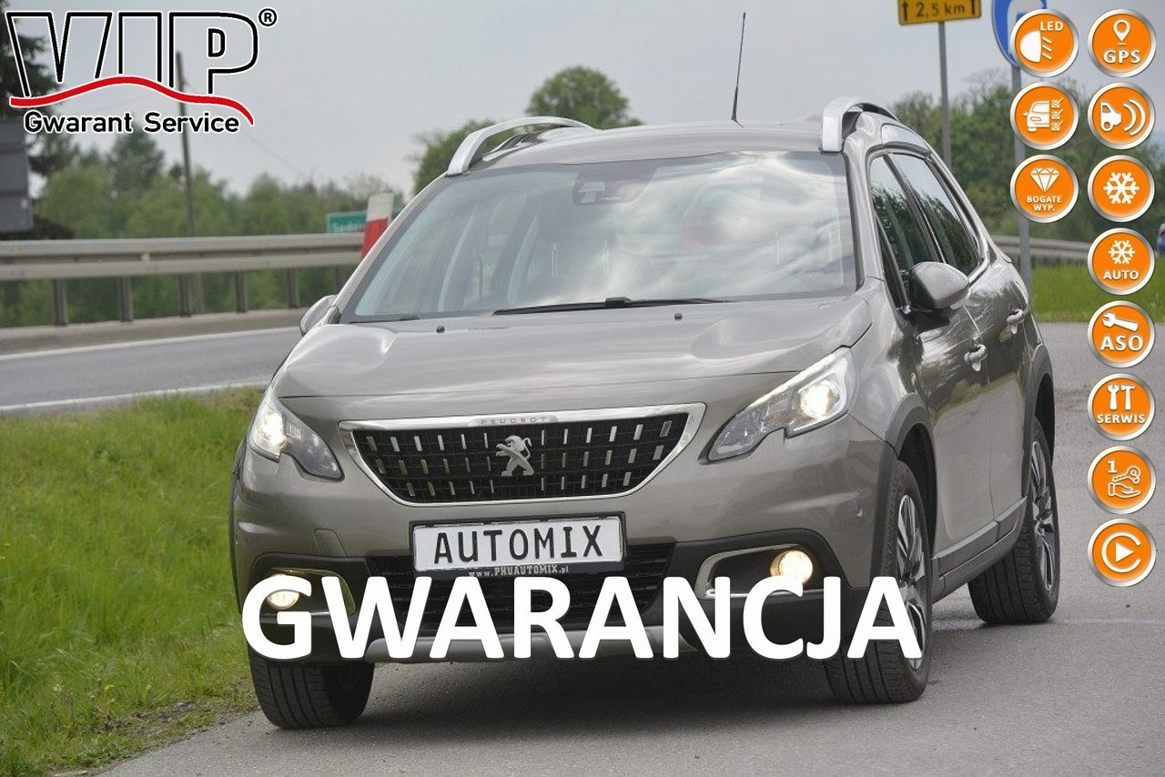 Peugeot 2008 1.2 Benzyna Mirror Link doinwestowany Cross gwar przebiegu Asist Par