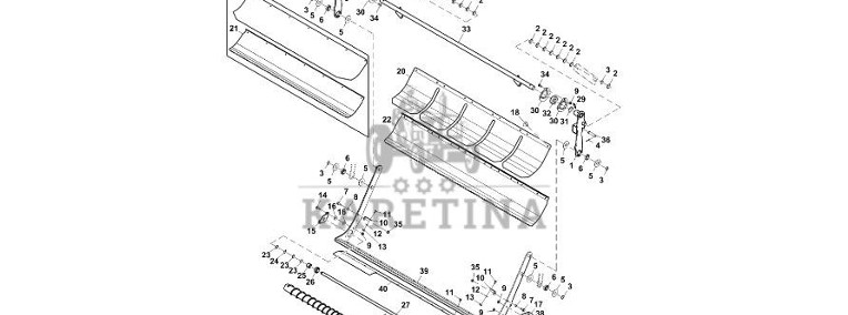 John Deere 960 - Ramię DC221350 (System owijania)-1
