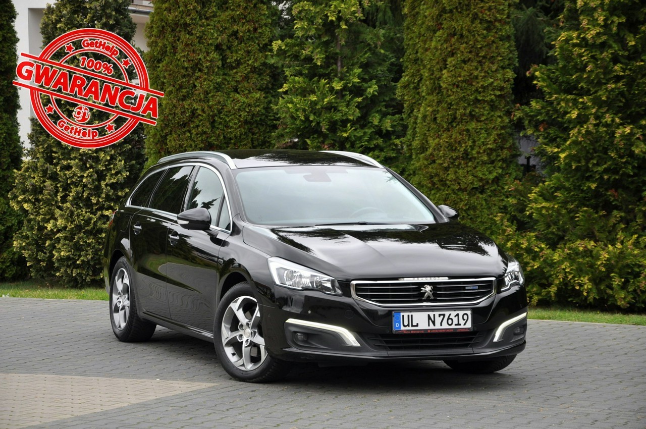 Peugeot 508 I 2.HDI(150KM)*Lift*Navi*Kamera*Welur*Led*Head Up*Chrom*Alu17