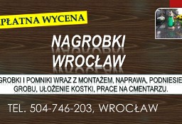 Cmentarz Osobowice, pomniki, tel. Wrocław. Zakład kamieniarski na Osobowicach   