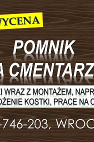 Cmentarz Osobowice, pomniki, tel. Wrocław. Zakład kamieniarski na Osobowicach   -2