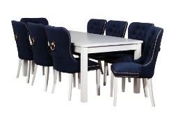Stół i krzesła Glamour 