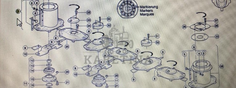 CLAAS 00 0925 116 1/CLAAS Disco bęben transportowy-1