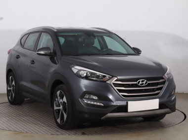 Hyundai Tucson , GAZ, Skóra, Navi, Klimatronic, Tempomat, Parktronic,-1