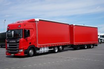 Scania / ACC / EURO 6 / ZESTAW PRZEJAZDOWY 120 M3 / RETARDER