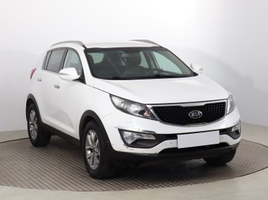 Kia Sportage III , Salon Polska, Skóra, Navi, Xenon, Klimatronic, Tempomat,-1