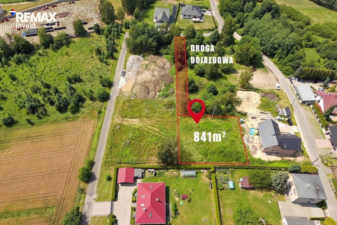 Płaska działka 841 m² pod wymarzony dom – pohled 2