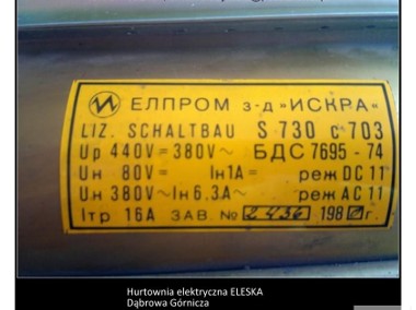 Elprom Iskra Nastawnik Do Wozka EV Balkanar S730c-2