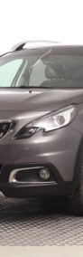 Peugeot 2008 , Salon Polska, Skóra, Navi, Klimatronic, Tempomat,-3