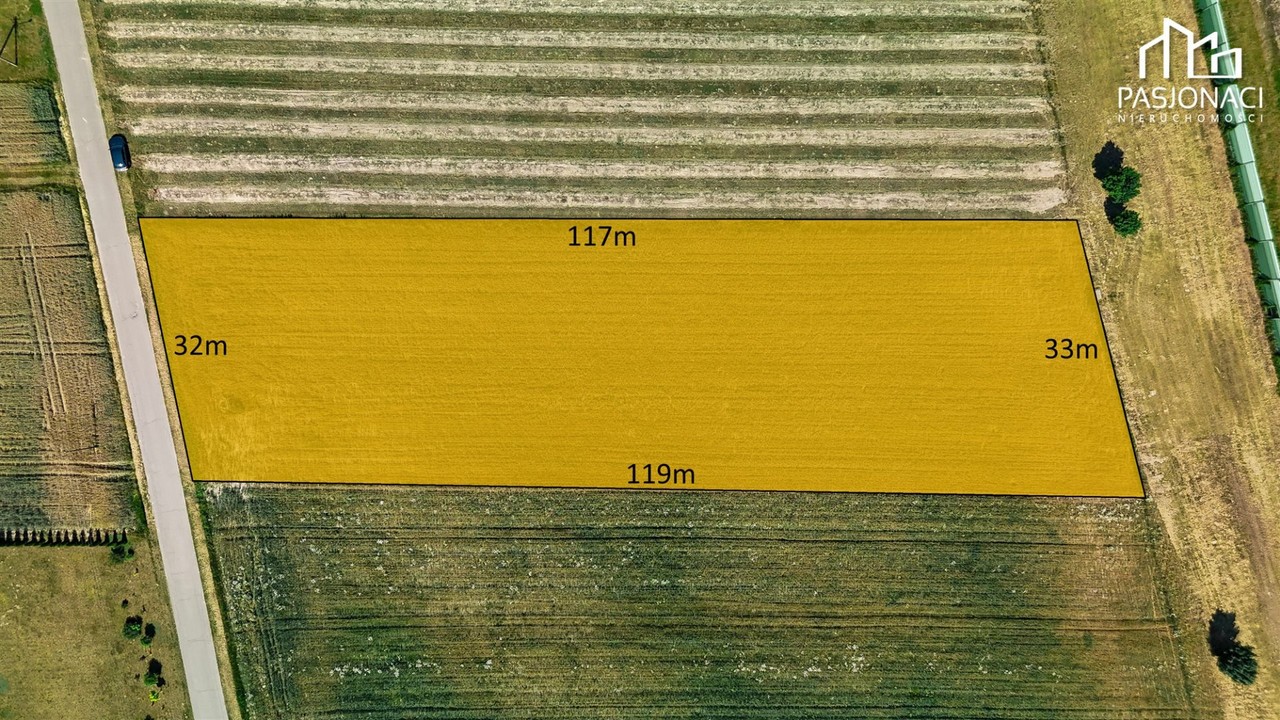 Działka budowlana 3711m² 20min od Lublina - Widok 4