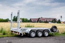 Inna Przyczepa do walca ciężarowa 3500 kg, 3 osie, najazdy