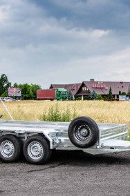 Przyczepa do walca ciężarowa 3500 kg, 3 osie, najazdy-2