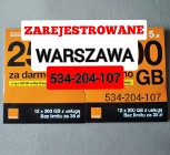 Karty sim Warszawa  ZAREJESTROWANE KARTY SIM - Czeskie karty SIM bez rejestracji