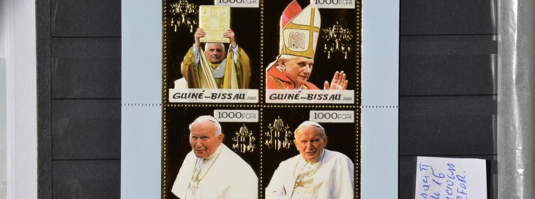 Papież Jan Paweł II Gwinea Bissau II ** Wg Ks Chrostowskiego 16 ark 14-1