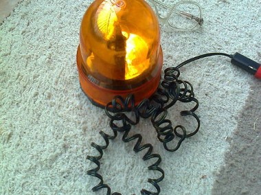 Lampa KOGUT; pomarańczowa    na magnes -1