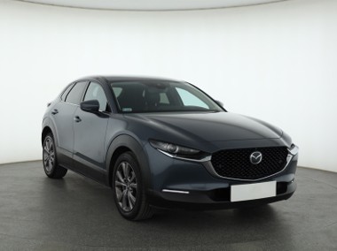Mazda CX-30 , Salon Polska, Serwis ASO, Skóra, Navi, Klimatronic,-1