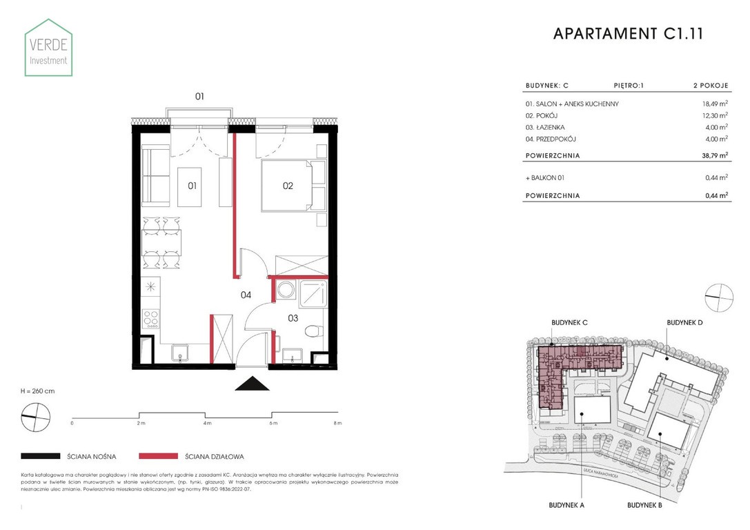 2-pokoje, balkon, świetna lokalizacja, PROMOCJA! - Widok 5