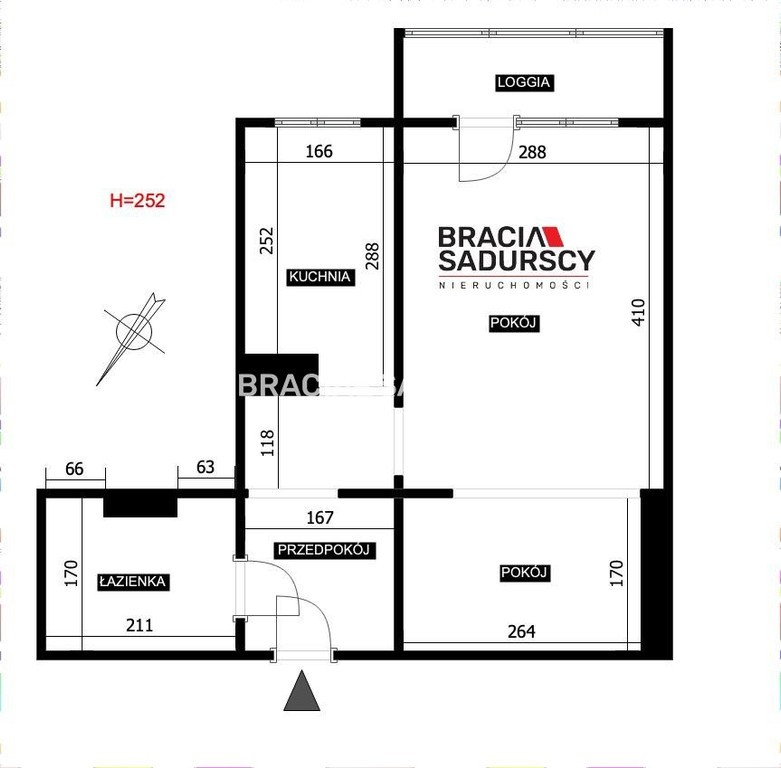 Kawalerka z balkonem | 28,8 m² | os. Złotego Wieku - Widok 4
