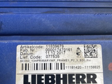 Liebherr - steronik moduł 11839679-2