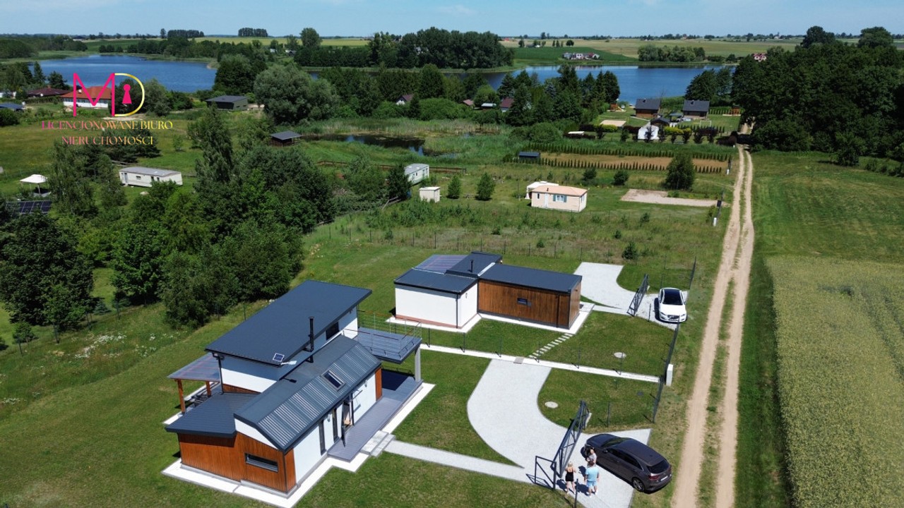 Piękny nowy domek z widokiem na jezioro - Widok 3