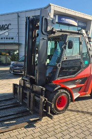 wózek widłowy wózek czołowy Linde H60D-03 / DO 6 TON / 8 WIDEŁ / SERWSIOWANY / TRÓJWIDŁOWY / PIERW-2