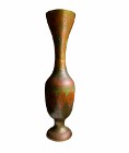 Mosiężny hinduski wazon zdobiony