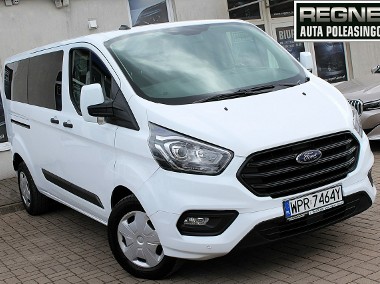 Ford Transit Custom Long 9-osobowy SalonPL FV23% Nowy Rozrząd Android Tempomat-1