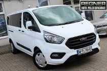 Ford Transit Custom Long 9-osobowy SalonPL FV23% Nowy Rozrząd Android Tempomat
