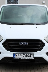 Ford Transit Custom Long 9-osobowy SalonPL FV23% Nowy Rozrząd Android Tempomat-2